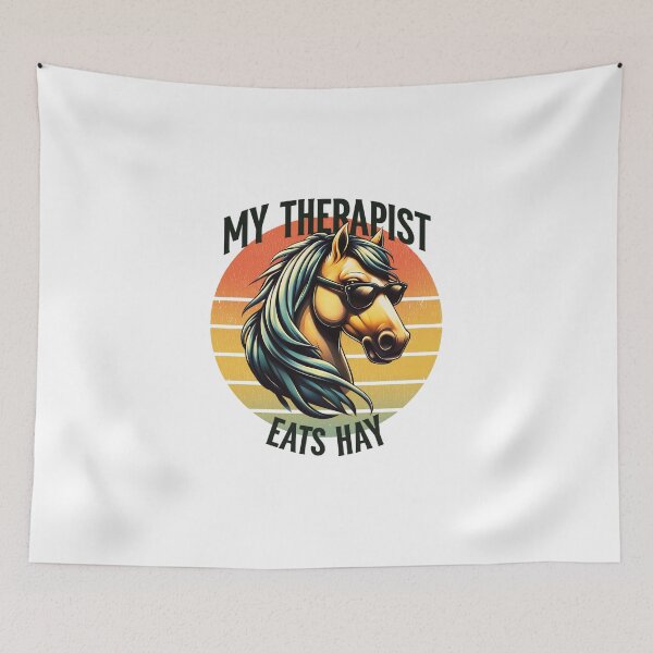 Item preview, My Therapist Eats Hay designed and sold by YatoMino.