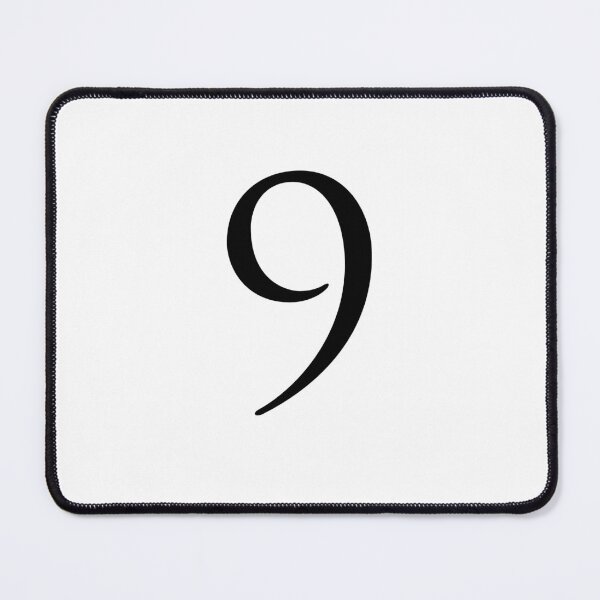Item preview, Number Nine / 9 - Stylish Serif Font (Black) designed and sold by STUDIO-72.