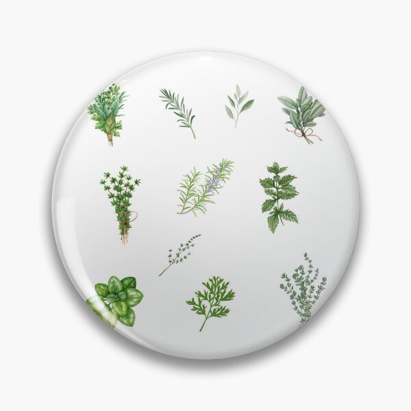 Item preview, Watercolor Fresh Garden Herbs designed and sold by silviaol.