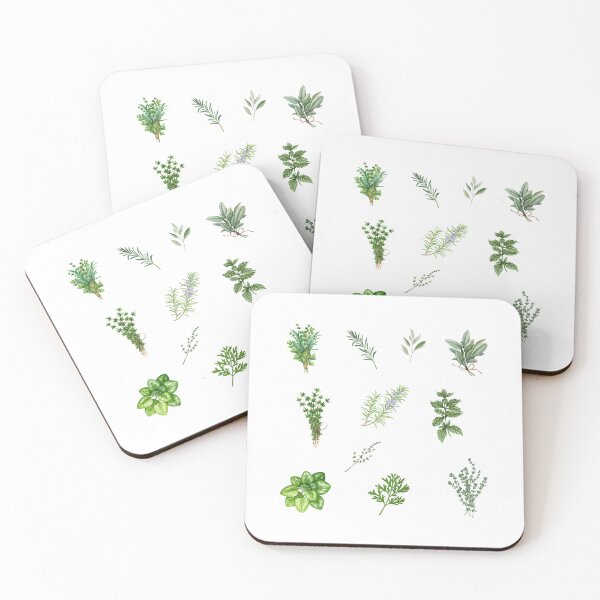 Item preview, Watercolor Fresh Garden Herbs designed and sold by silviaol.