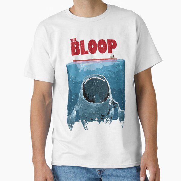 Item preview, Bloop Jaws distressed designed and sold by Power Up Prints.