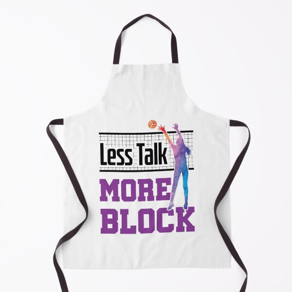 Item preview, Less Talk More Block Volleyball  designed and sold by jaygo.