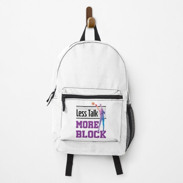 Item preview, Less Talk More Block Volleyball  designed and sold by jaygo.