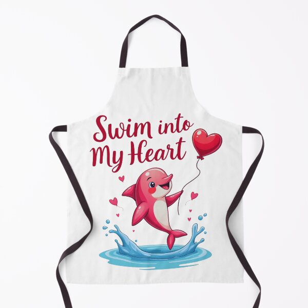 Item preview, Romantic Dolphin - Swim into My Heart designed and sold by Bulwshop.