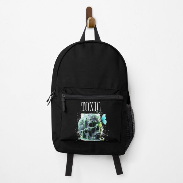 Item preview, Toxic Skull with Blue Butterfly designed and sold by Ultimate-Rabbit.