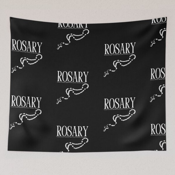 Item preview, Peace Grows Deeper with Each Rosary Prayer designed and sold by ComeToKnowMary.