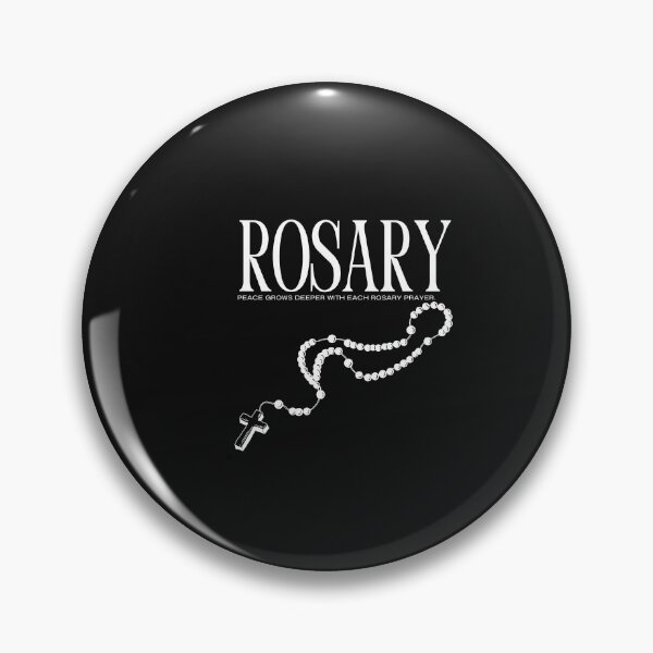 Item preview, Peace Grows Deeper with Each Rosary Prayer designed and sold by ComeToKnowMary.