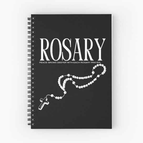 Item preview, Peace Grows Deeper with Each Rosary Prayer designed and sold by ComeToKnowMary.