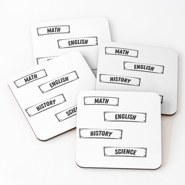 Item preview, School Subjects Sticker Pack designed and sold by PanpaanDesign.