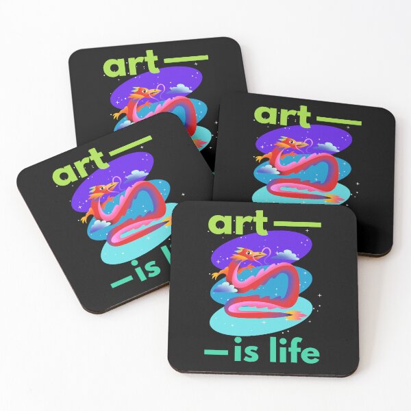 Item preview, Art is Life - Dragon design designed and sold by TheArtistOf2022.