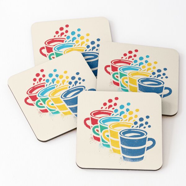 Item preview, Coffee Splash: Vibrant Brew designed and sold by Design Delinquent.