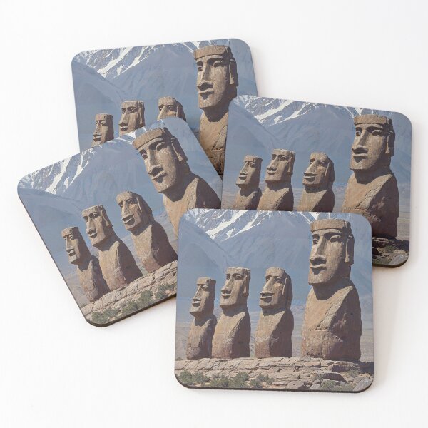 Item preview, Tatanka and Easter Island Travelers designed and sold by Aaron's Art Store.