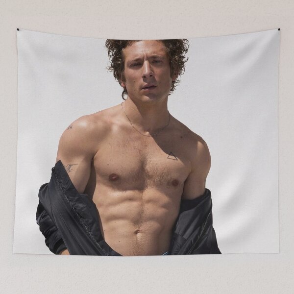 Item preview, Jeremy Allen White Shirtless designed and sold by sarzerdesigns.