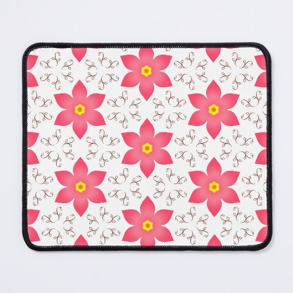 Item preview, Pink flower branch leaf pattern designed and sold by Bulantanyong.