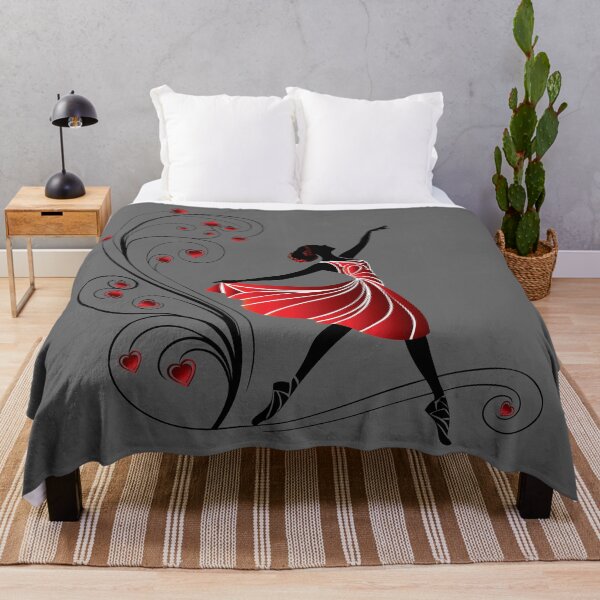 Item preview,   VALENTINE'S DAY -   BALLERINA  - BALLET LOVERS -  RED HEARTS  designed and sold by Gihan-Design.