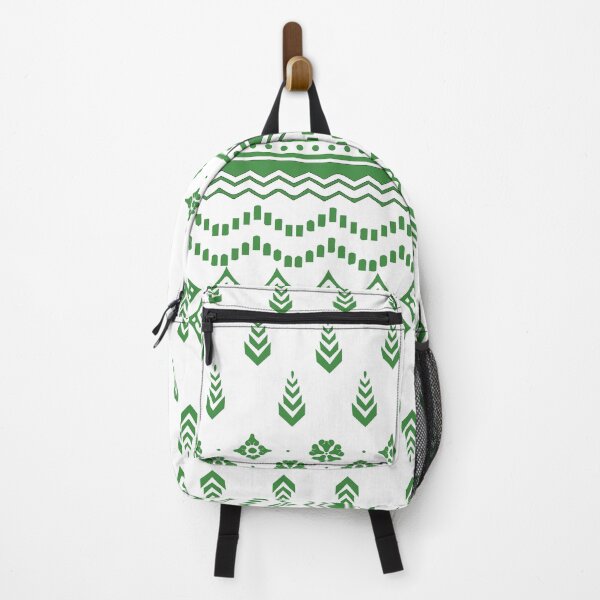 Item preview, Green S-shaped leaf pattern designed and sold by KwangCB.