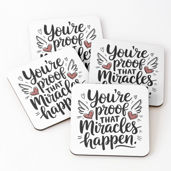 Item preview, You are proof that miracles happen designed and sold by NookMerch97 .