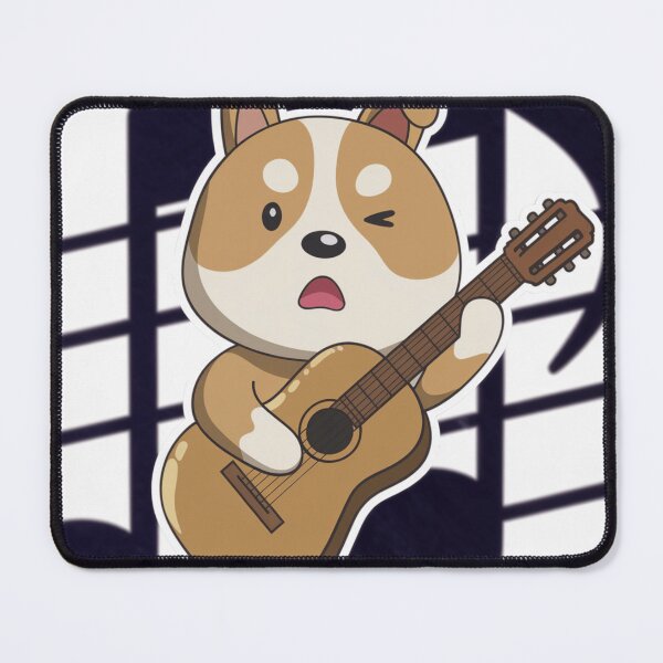 Item preview, Cute music dog  designed and sold by cu-animals-te.