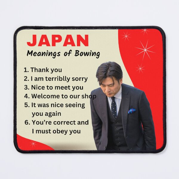 Item preview, Japanese Bowing Etiquette designed and sold by TokyoChick.
