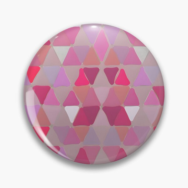 Item preview, Klimt pinks triangle designed and sold by bekki smith.