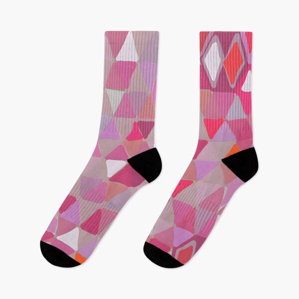 Item preview, Klimt pinks triangle designed and sold by bekki smith.