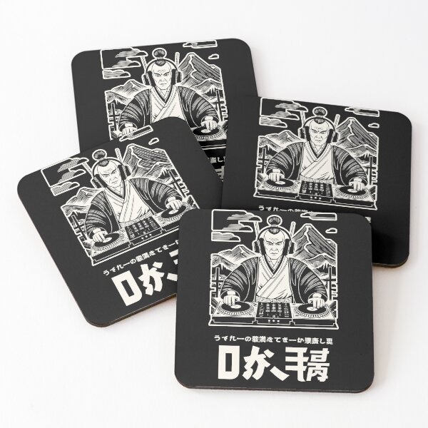 Item preview, Dj Samurai Streetwear Music Retro Design Vibes designed and sold by LuminOrb.