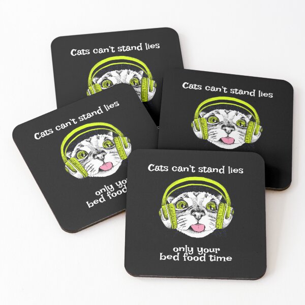 Item preview, Cats can’t stand lies — only your bed, your food, and your time designed and sold by FRAZAstore.