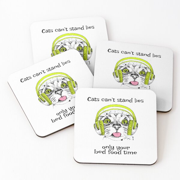 Item preview, Cats can’t stand lies — only your bed, your food, and your time designed and sold by FRAZAstore.