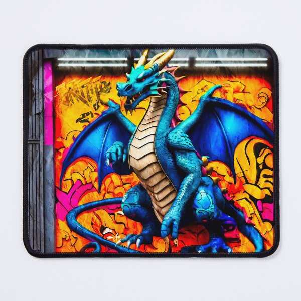 Item preview, Urban graffiti street art Dragon designed and sold by Drone-tees.