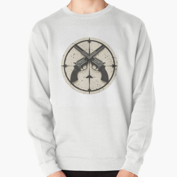 Item preview, Two Guns Blazing I Round Target designed and sold by Orese12.
