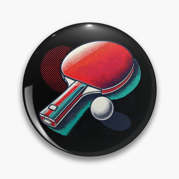Item preview, Table Tennis Retro Vintage Table Tennis Racket designed and sold by LuminOrb.