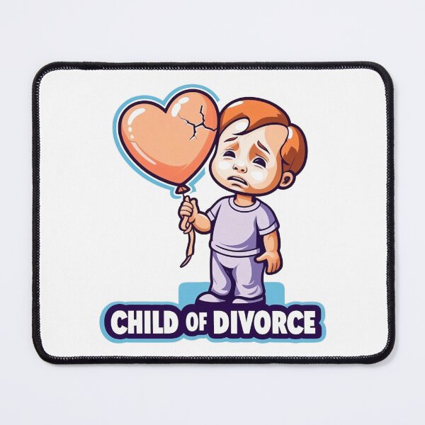 Item preview, Child of Divorce – Torn Between Two Homes Emotional Artwork designed and sold by RvinJo8.