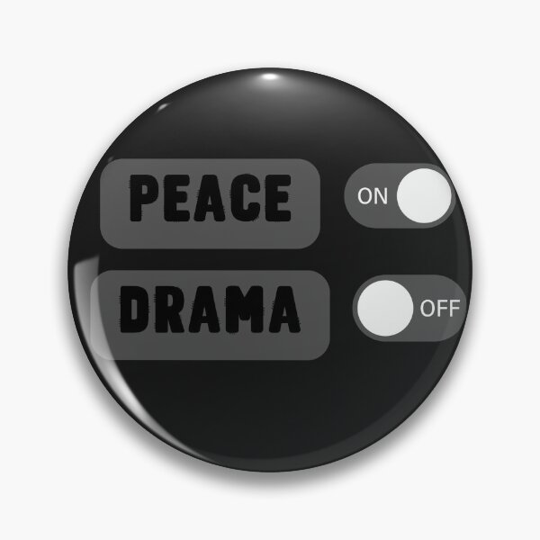 Item preview, PEACE:ON DRAMA:OFF designed and sold by ULTRAMAX_DESIGN.