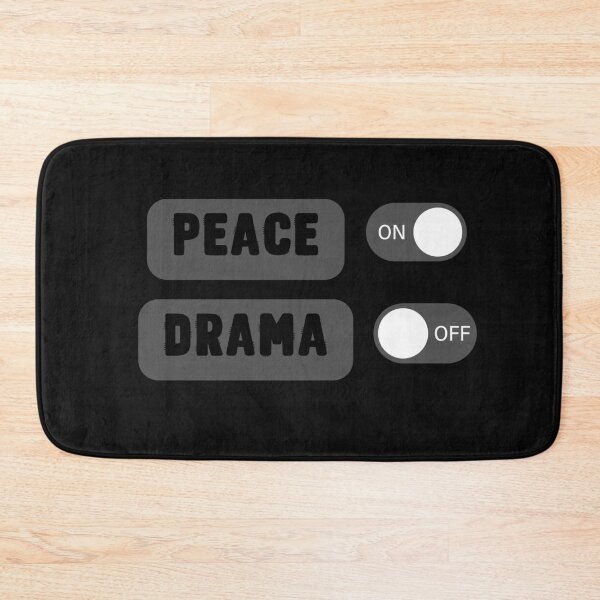 Item preview, PEACE:ON DRAMA:OFF designed and sold by ULTRAMAX_DESIGN.
