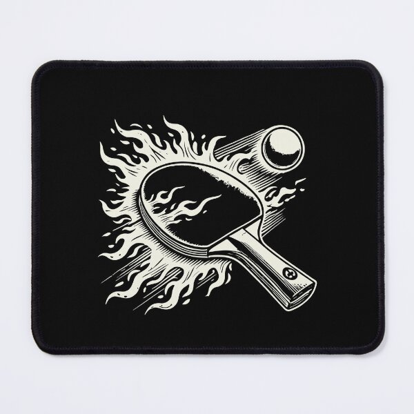 Item preview, Table Tennis Bat Flames Table Tennis Game designed and sold by LuminOrb.