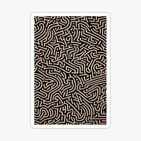 Abstract Sticker