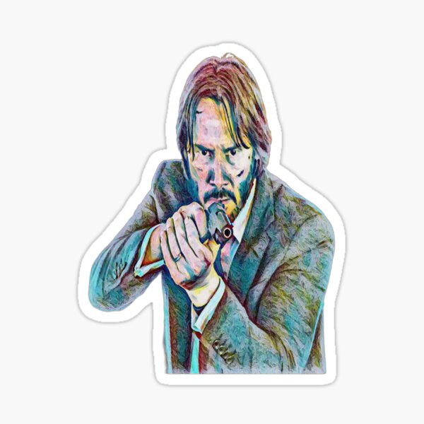Artikel-Vorschau von John Wick ist die interessanteste Figur auf der ganzen Welt., designt und verkauft von painting23.
