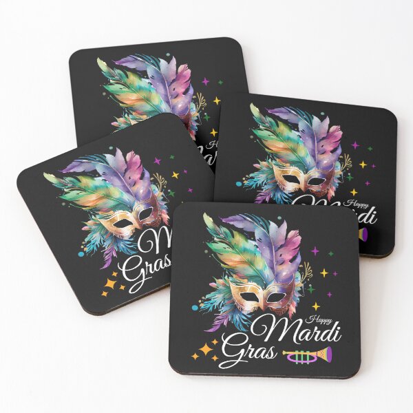 Item preview, Vibrant Mardi Gras Celebrations Festive Design designed and sold by faicalart.