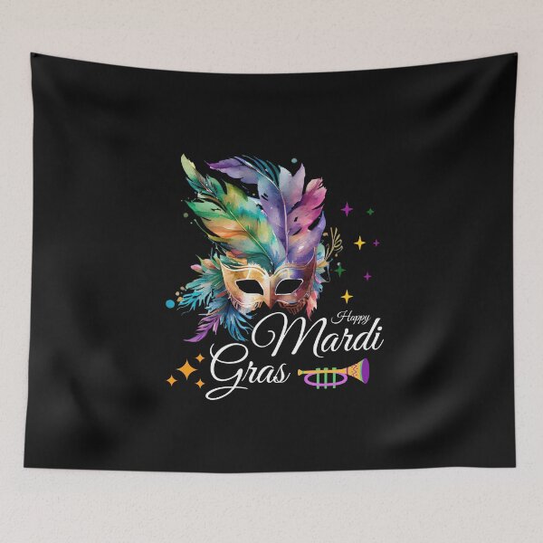 Item preview, Vibrant Mardi Gras Celebrations Festive Design designed and sold by faicalart.