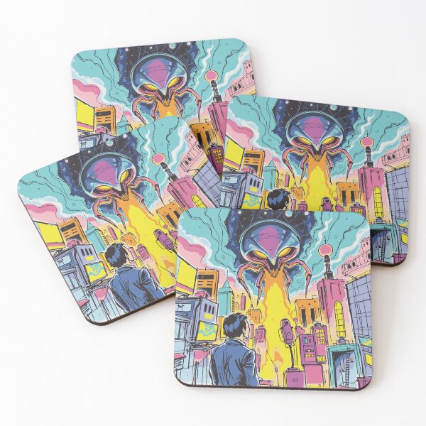 Item preview, Cosmic Invasion designed and sold by Borbulhastudio.