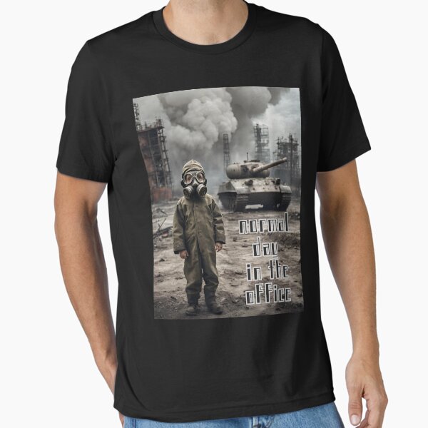 Item preview, Normal Day In The Office - Against Mordern World - Apocalipse designed and sold by Domel Dirty Draft.