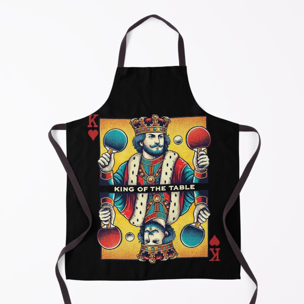 Item preview, Retro Table Tennis King Playing Card Vintage Style designed and sold by LuminOrb.