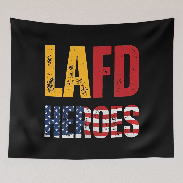 Item preview, LAFD Heroes designed and sold by MALIKABO.