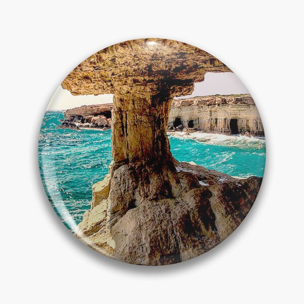 Artikelvorschau, Cape Greco Ayla Napa Zypern: Werbelandschaftsdruck entworfen und verkauft von posterbobs.