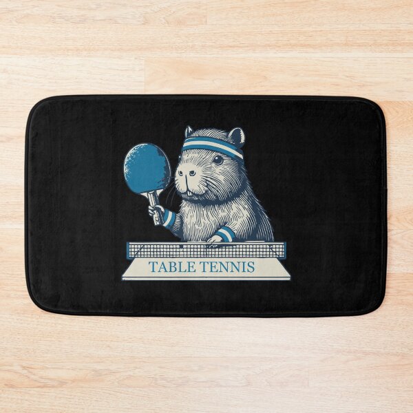 Item preview, Capybara Table Tennis Fun With Table Tennis Racket designed and sold by LuminOrb.