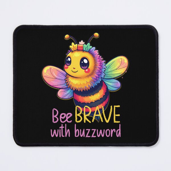 Item preview, Bee Brave with Buzzword Inspirational designed and sold by Taans-Creation.