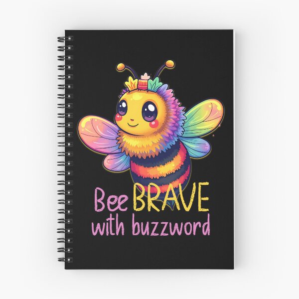Item preview, Bee Brave with Buzzword Inspirational designed and sold by Taans-Creation.