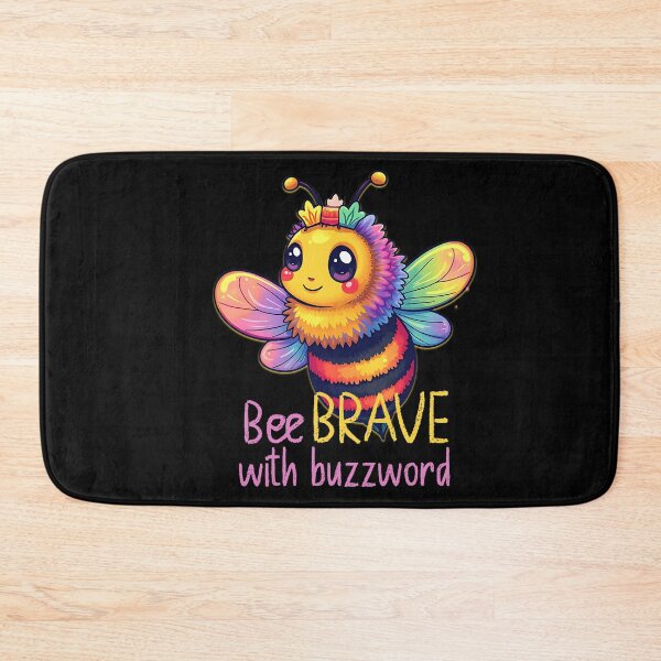 Item preview, Bee Brave with Buzzword Inspirational designed and sold by Taans-Creation.