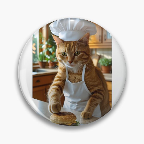 Item preview, A Ccat making burger designed and sold by Designfs.