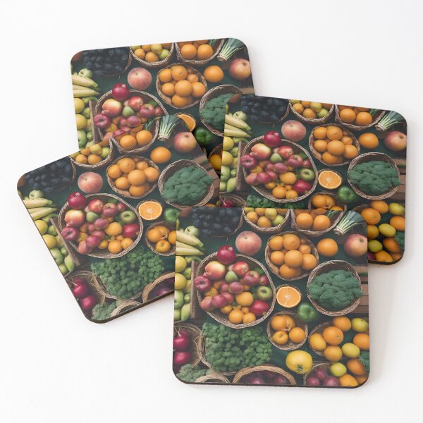 Item preview, Fruit & Vegetable Market Display designed and sold by Pixel Press Prints.